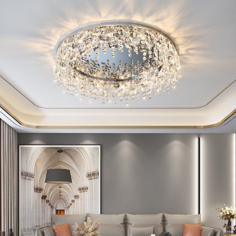 Kristy Moderne Applique Murale Métal/Cristal Salon - Neutralighting
