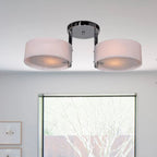 Arisha Moderne Rond Acrylique Verre Plafonnier Couloir - Neutralighting