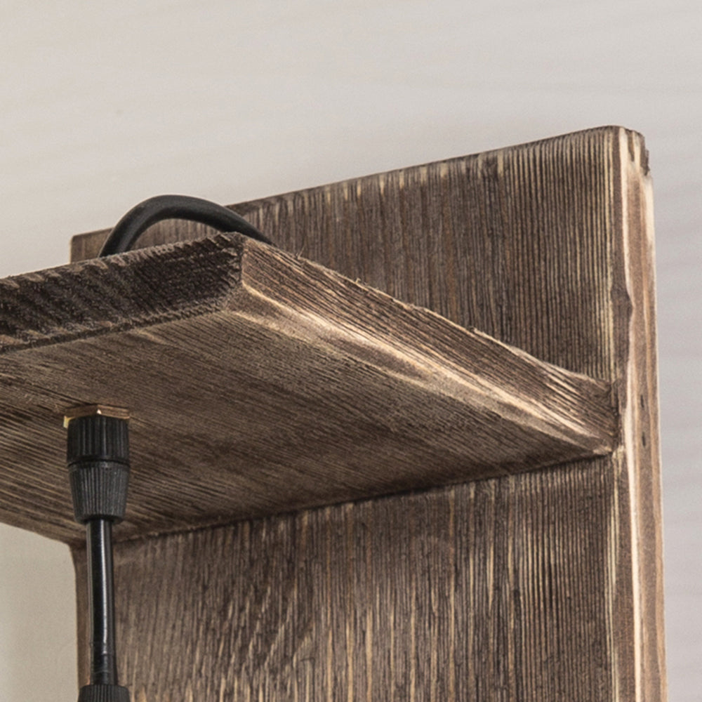Epoch Applique Mutrale Pot, Métal et Bois - Neutralighting