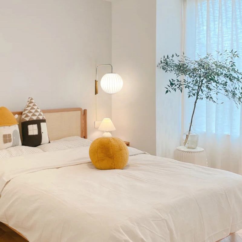 Ritta Moderne Rond Métal Bois Intérieur Applique Murale Salon - Neutralighting