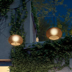 Ritta Suspension Extérieure Landerne Simple, Bambou, Bois, Jardin - Neutralighting