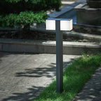 Ray Borne Extérieure Pivotante Moderne, Métal, Noir, Allée - Neutralighting
