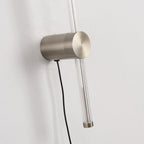 Ray Applique Murale Linéaire Simple, Métal/Acrylique, Cuivre/Nickel, Chambre - Neutralighting