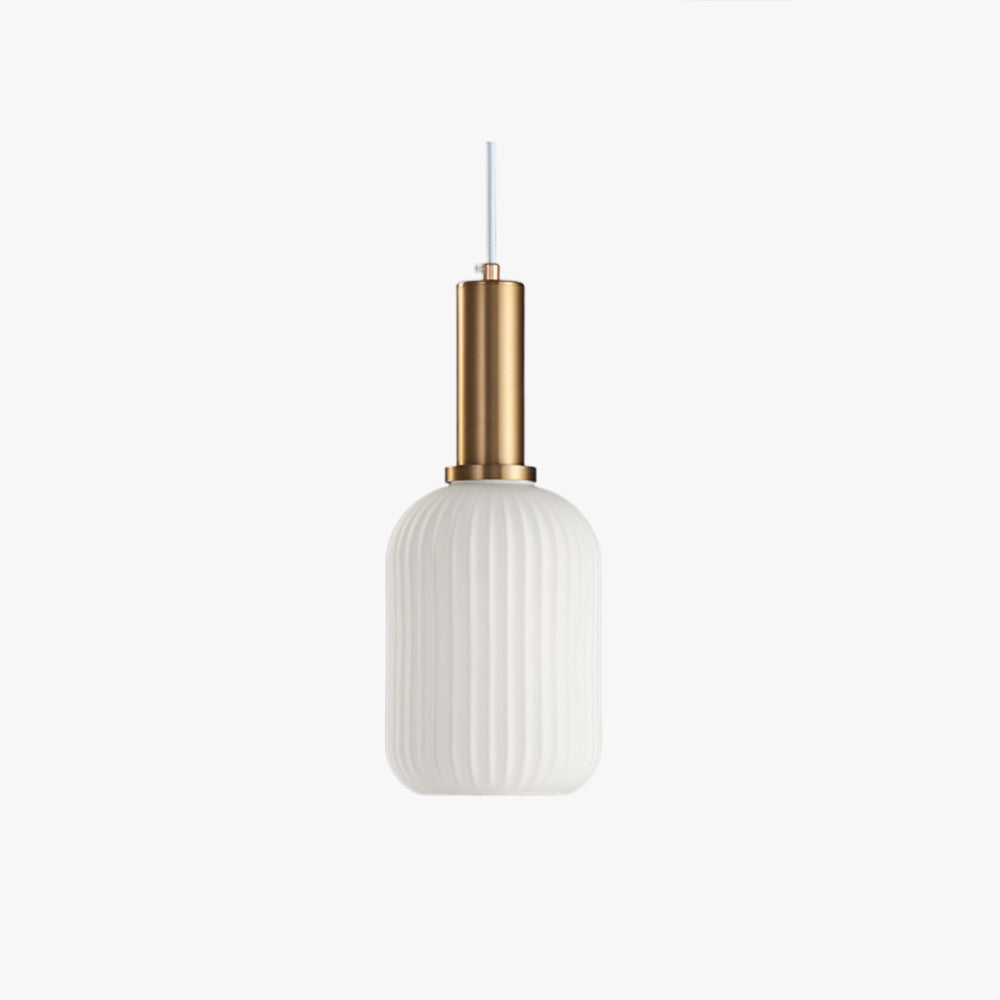 Orvia Luminaires Suspensions Cylindre Moderne Blanc - Neutralighting