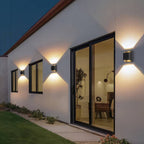 Ray Vintage Design LED Applique Murale Noir Métal Extérieur - Neutralighting
