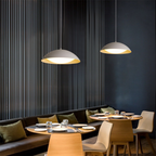 Valentina Suspension Moderne Minimaliste Blanc Métal Salle à Manger - Neutralighting