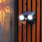 Ray Spot d'Extérieur Cylindre Moderne, Acrylique, Noir, Jardin - Neutralighting
