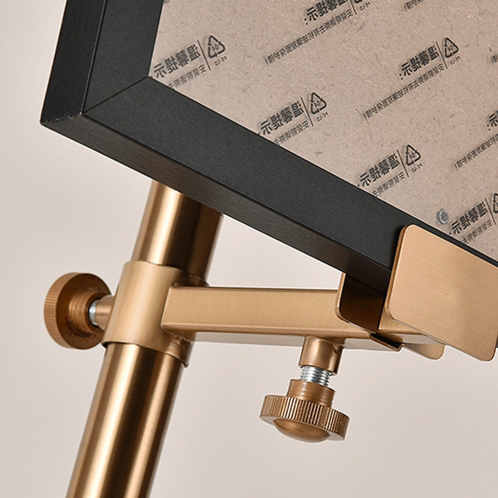 Arisha Design Lampadaire Chevalet Moderne Métal/Verre Laiton Salon/Chambre - Neutralighting