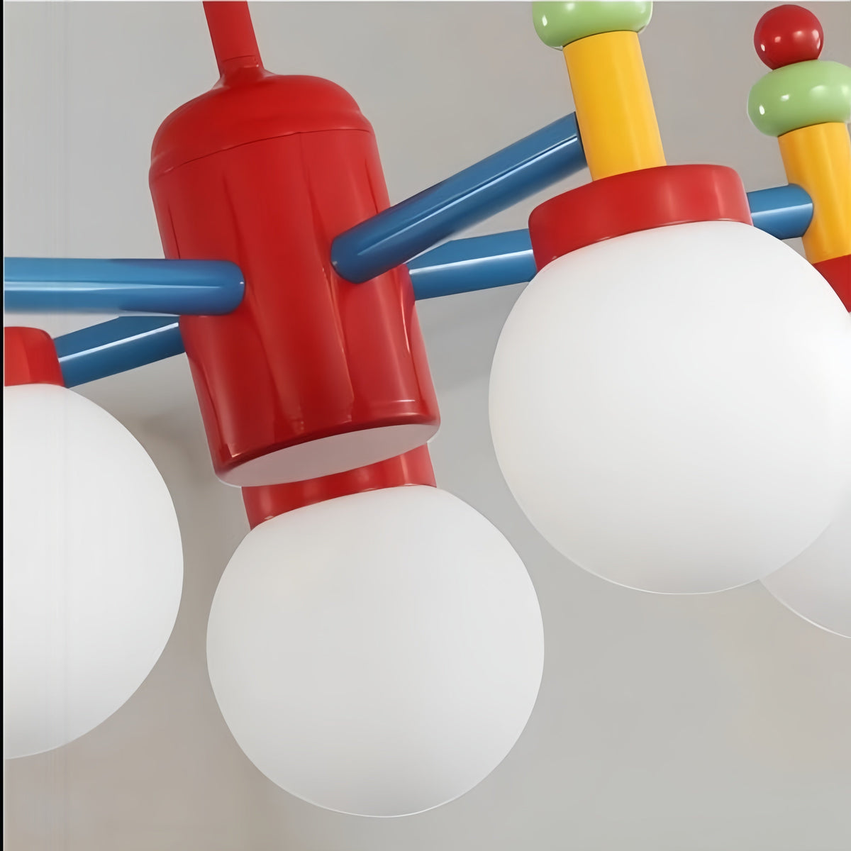 Valentina Lustre Vintage Mélangé Coloré Métal Chambre D'enfant - Neutralighting