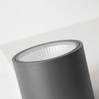 Ray Plafonnier Cylindre Moderne, Métal/Verre, Noir, Extérieur - Neutralighting