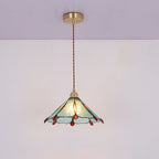 Tiffany Vintage Suspension Métal/Verre Chambre/Salon/Entrée - Neutralighting