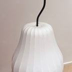 Ritta Lampadaire Poire Art Deco, Métal/Tissu, Beige, Salon - Neutralighting
