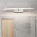 Arisha Simple LED Applique Murale Linéaire Moderne Métal/Acrylique Argent Salle de Bain - Neutralighting