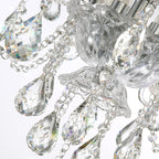Silva Français Cristal Métal Lustre Salon Salle à Manger - Neutralighting