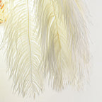 O'Moore Applique Murale Design LED Plume Moderne Métal Plume Blanc Chambre à Coucher/Salon - Neutralighting