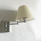 Epoch Décoratif Intérieur Applique Murale Métal Tissu Salle d'Étude Salon - Neutralighting
