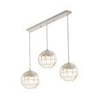 Silva Suspension Sphère/Multi Moderne, Métal, Noir/Blanc, Salon - Neutralighting