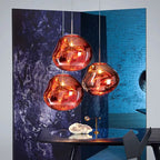 Milo Suspension Moderne en Verre Coloré Irregulier - Neutralighting
