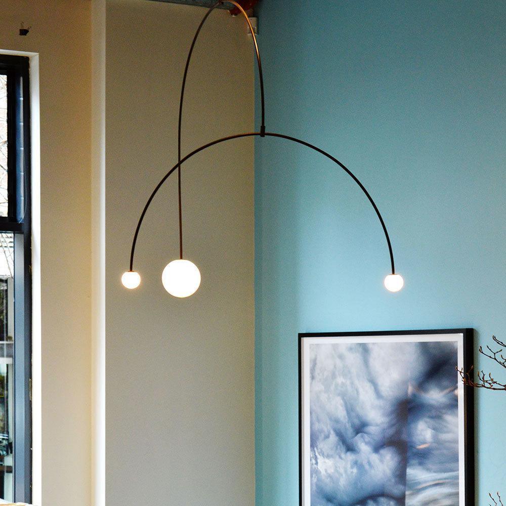 Lustra Chandelier Mobile Noir Minimaliste - Neutralighting