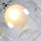 Arisha Multi-têtes Globe Cluster Lustre Verre Salle à Manger Salon - Neutralighting