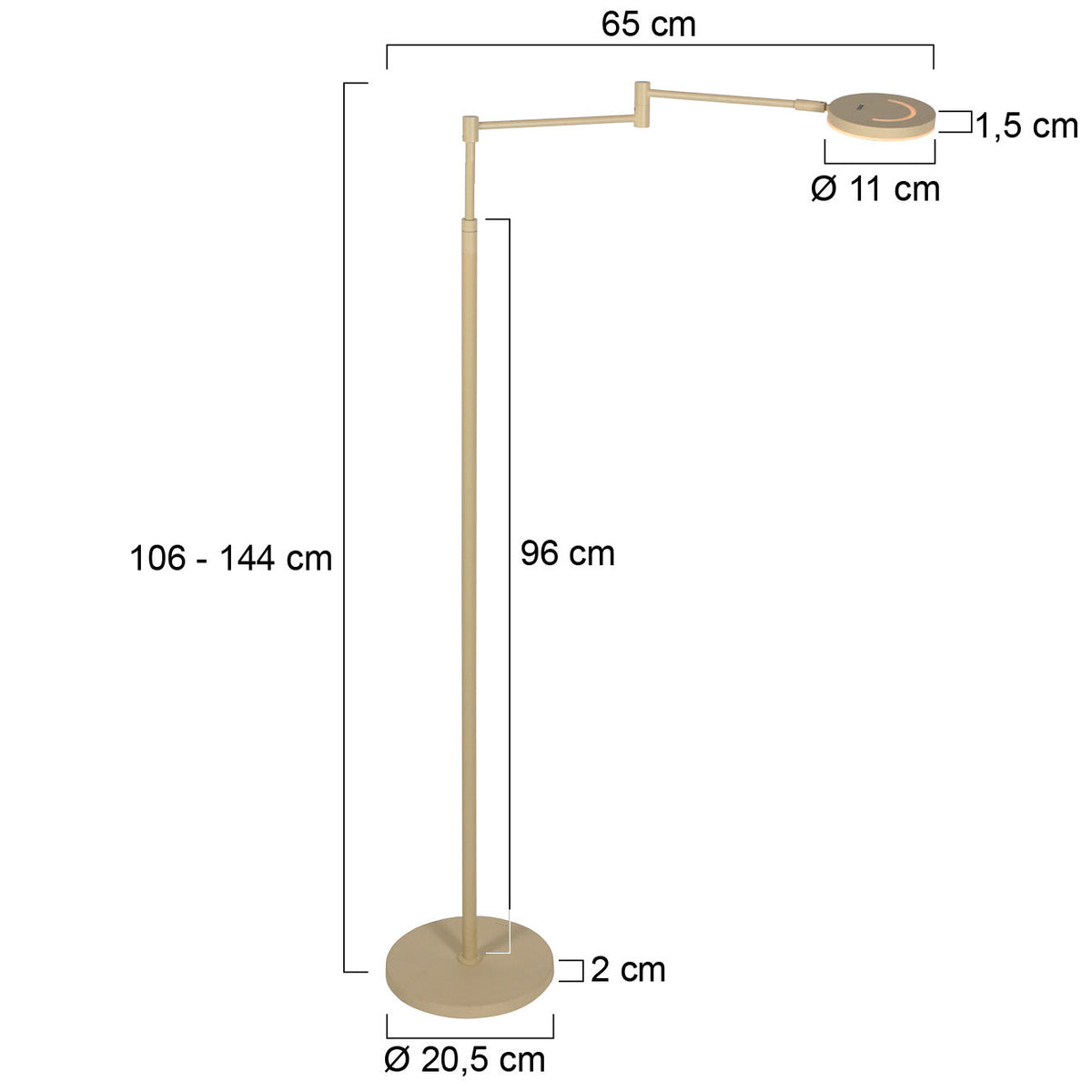 Lampadaire Ariane Louise – vue 7