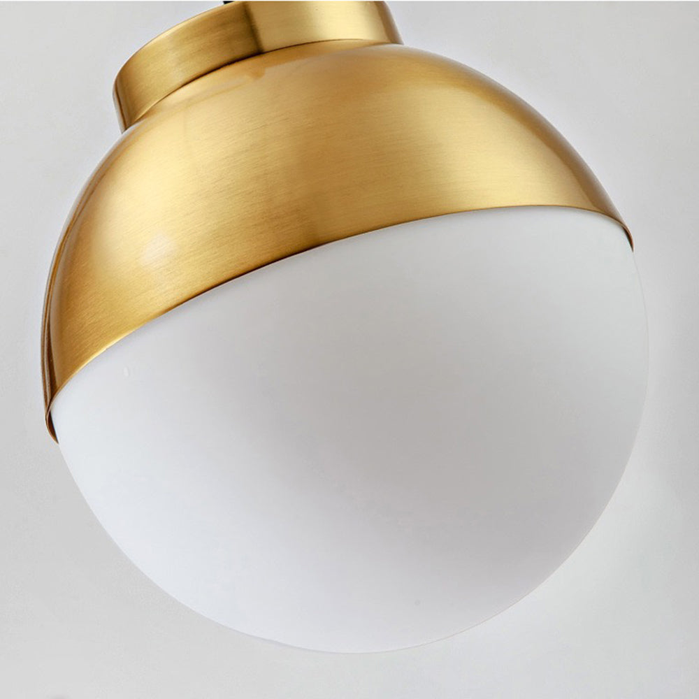 Valentina Lampadaire Courbe Nordique, Métal/Verre, Or, Salon - Neutralighting
