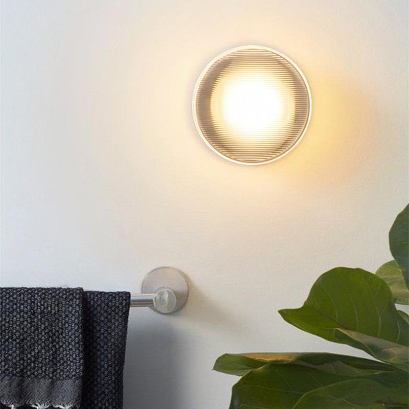 Arisha Applique Murale Bowl Moderne, Métal/Acrylique, Noir/Or, Chambre - Neutralighting