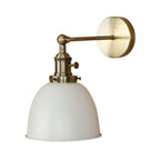 Epoch Applique Murale Rétro/Vintage, Métal, Noir/Blanc/Gris, Salon - Neutralighting