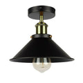 Epoch Suspension Cône Industriel, Métal/Verre, Noir/Bronze, Salon - Neutralighting