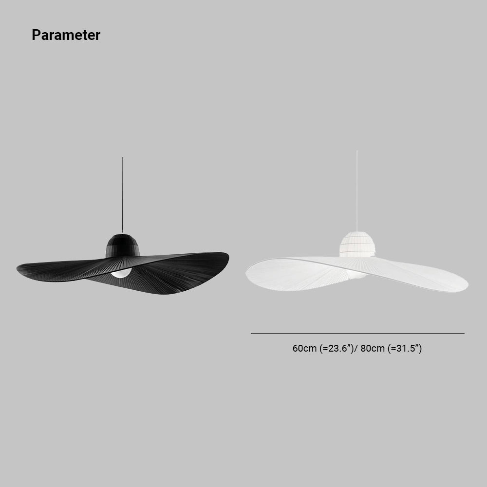 Ritta Suspension Vintage, Métal/Tissu, Blanc/Noir, Salle à Manger - Neutralighting