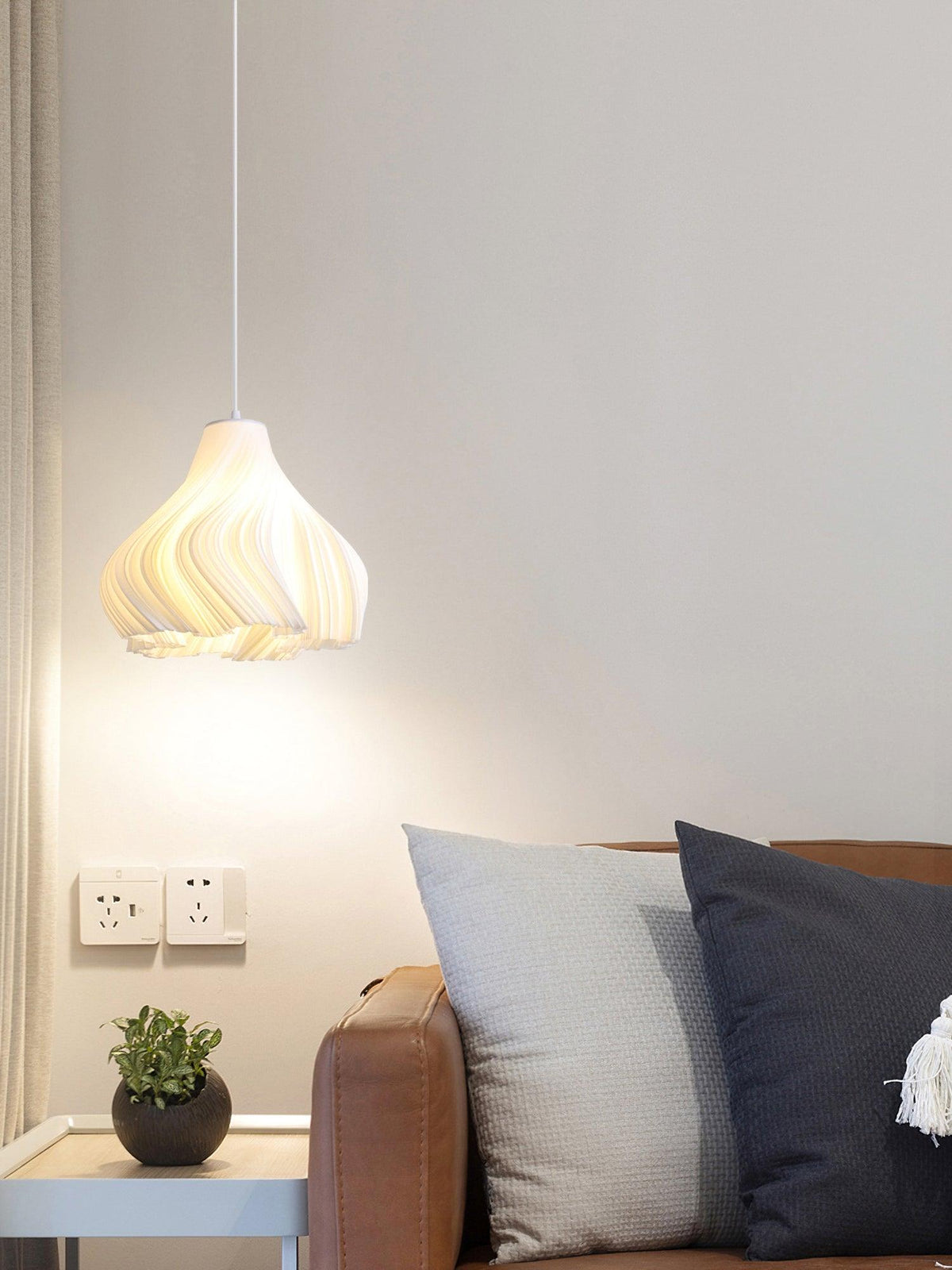 Twirl Lampe Suspendue Art Imprimé Élégante - Neutralighting