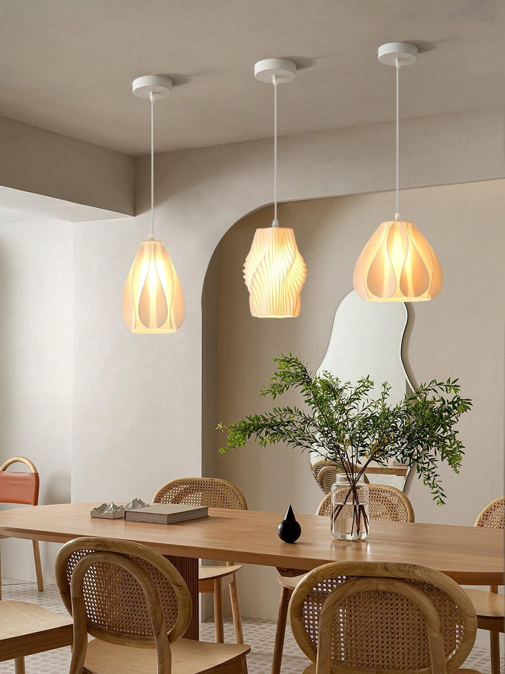 Twirl Lampe Suspendue Art Imprimé Élégante - Neutralighting