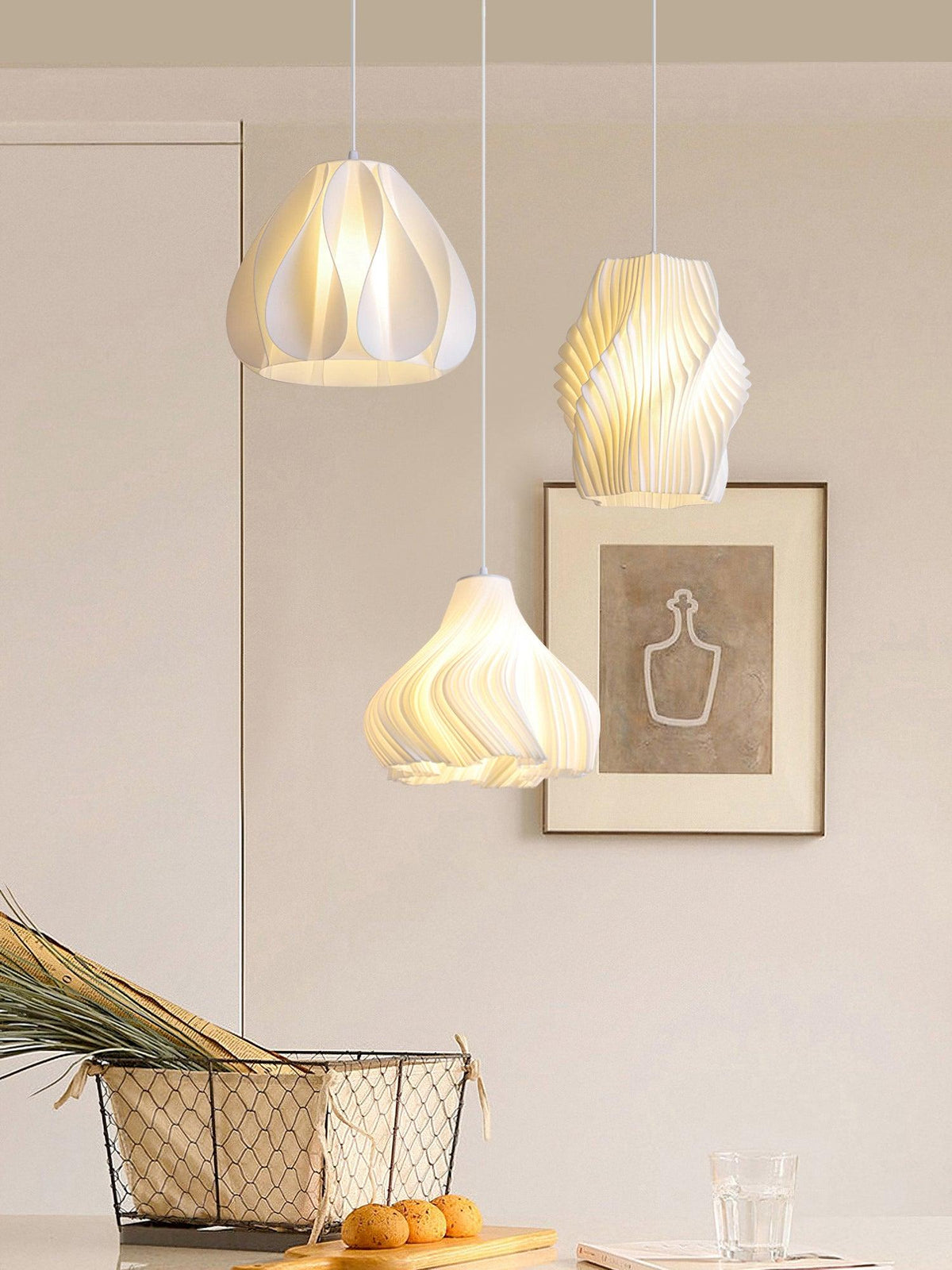 Twirl Lampe Suspendue Art Imprimé Élégante - Neutralighting