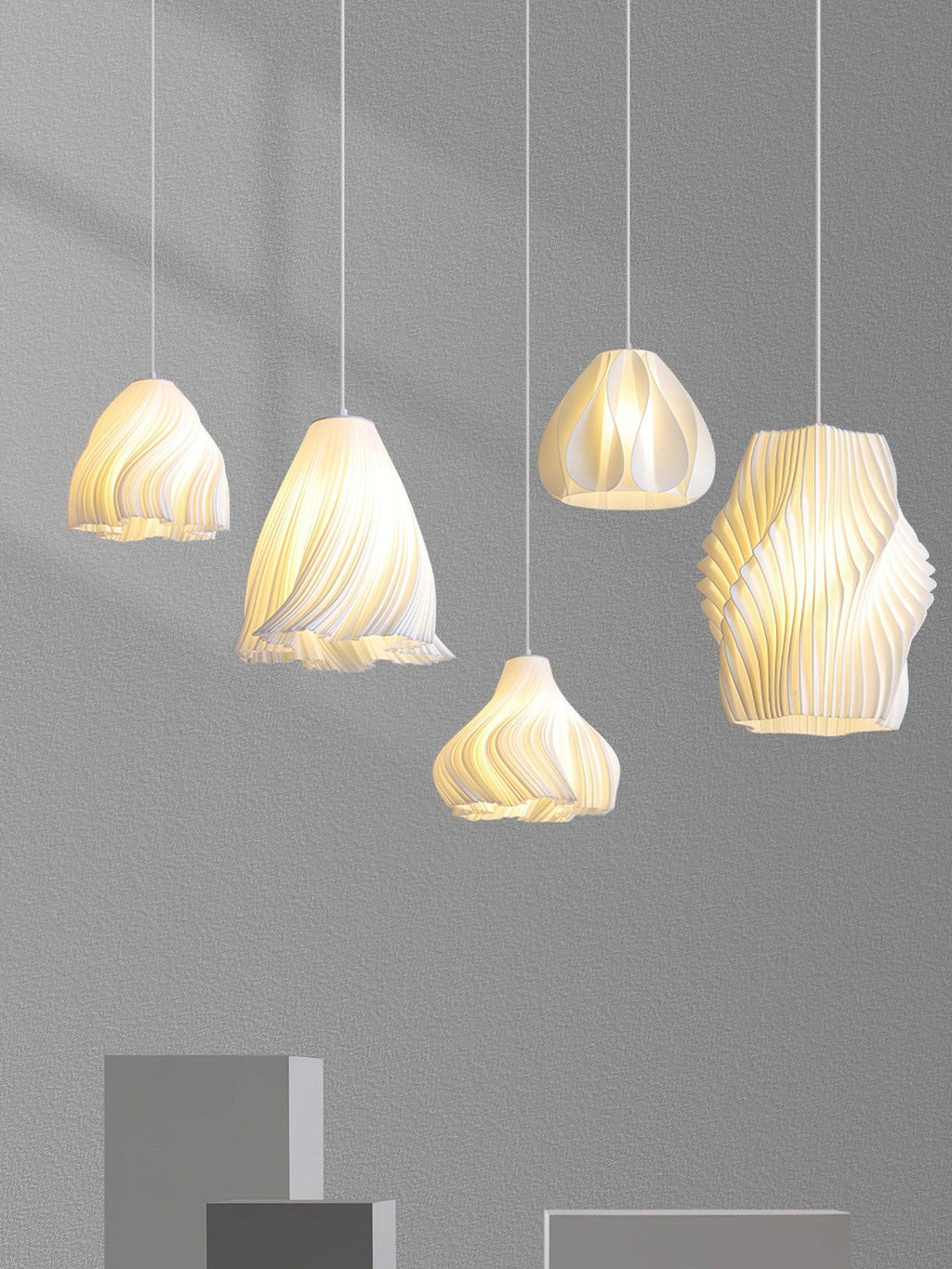 Twirl Lampe Suspendue Art Imprimé Élégante - Neutralighting
