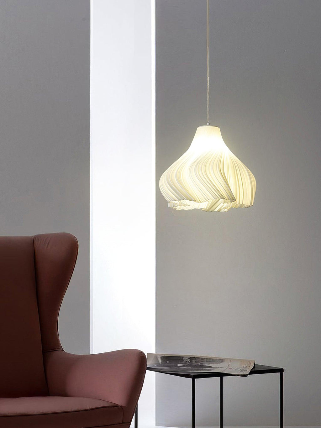 Twirl Lampe Suspendue Art Imprimé Élégante - Neutralighting