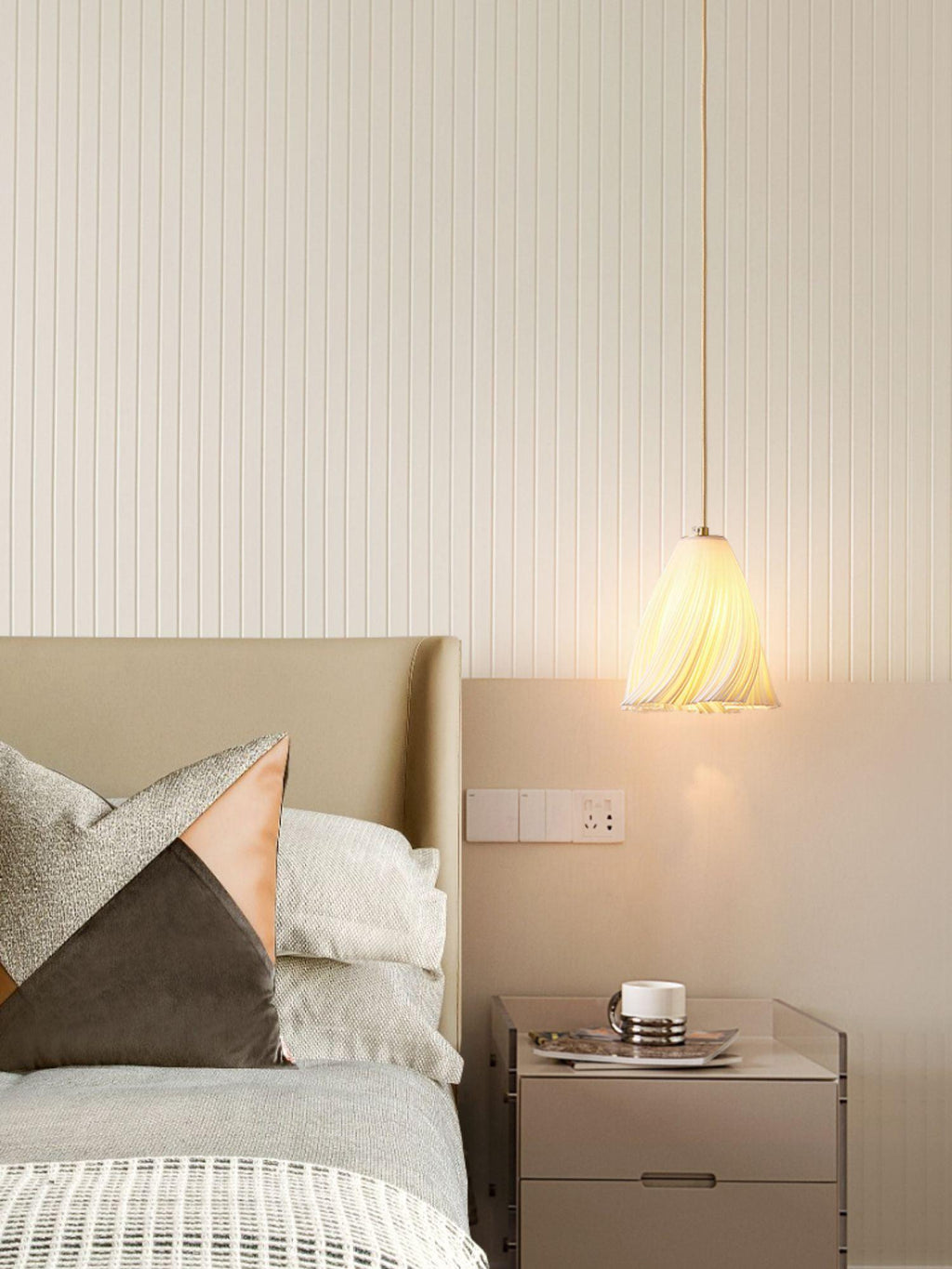 Twirl Lampe Suspendue Art Imprimé Élégante - Neutralighting