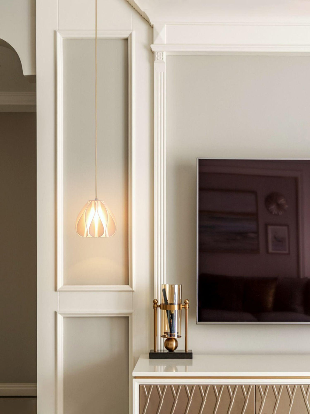 Twirl Lampe Suspendue Art Imprimé Élégante - Neutralighting