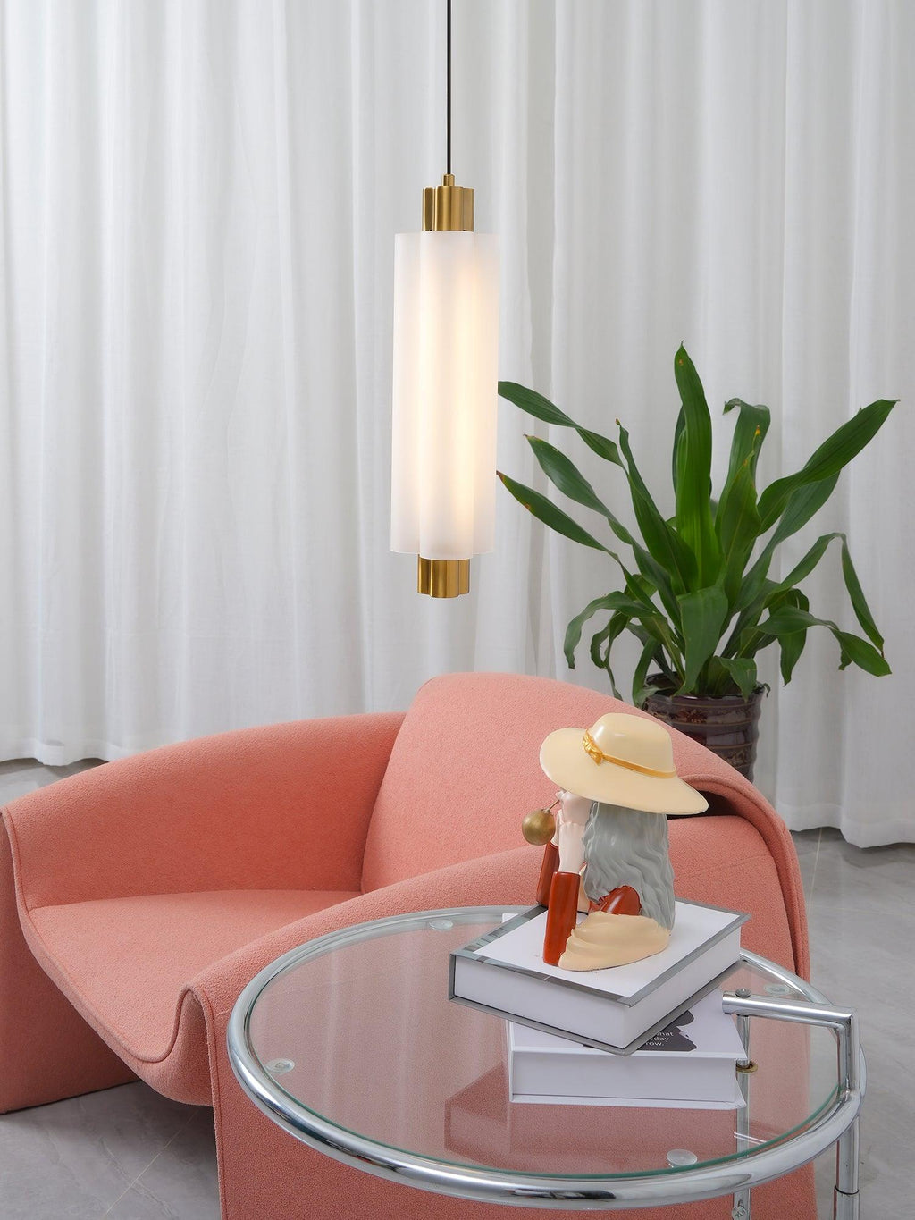 Solact Lampe Pendante Industrielle en Acrylique - Neutralighting