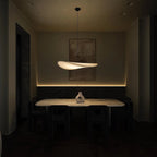 Nixie Suspension Géométrique Moderne Soie Blanc Salon - Neutralighting