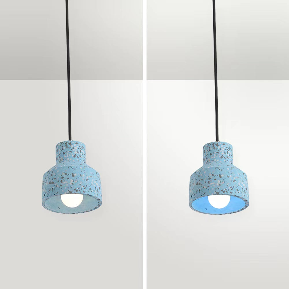 Halen Suspension Rond Décor Nordique. Métal/Ciment. 4 Couleur. Salon - Neutralighting