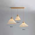 Ritta Suspension Cluster, Plissé 4 Styles - Neutralighting