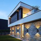 Kren Applique Extérieure Cylindre Simple. Verre. Noir. Cour - Neutralighting