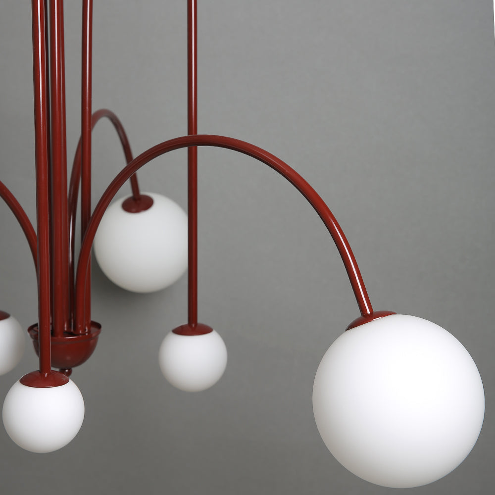Valentina Moderne Lustre Métal Verre Salon Salle à Manger - Neutralighting