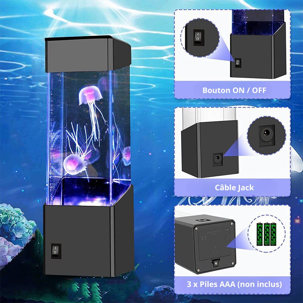 Lampe d'Ambiance Méduse Aubin Souffle - Une Touche Élégante dans le Décor