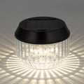 Ray Lampe de Table Ronde Moderne, Acrylique, Noir, Jardin - Neutralighting