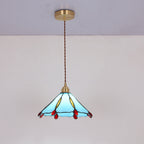 Tiffany Vintage Suspension Métal/Verre Chambre/Salon/Entrée - Neutralighting