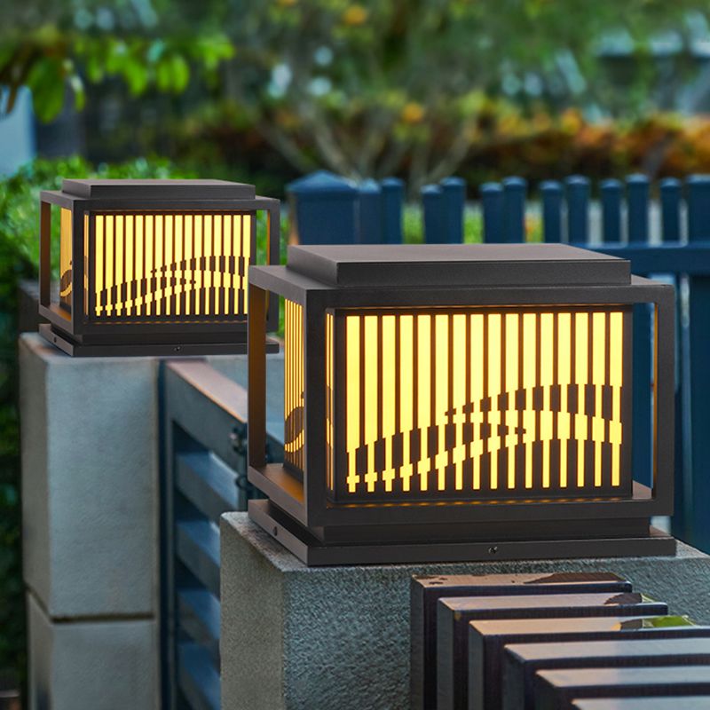 Ray Lampe de Poteau avec Motifs de Vagues - Neutralighting