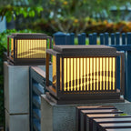 Ray Lampe de Poteau avec Motifs de Vagues - Neutralighting
