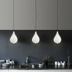 Valentina Suspension en Forme de Bourgeon Nordique Résine Salon - Neutralighting