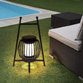 Ray Lampadaire Lanterne Moderne, Métal, Noir, Allée - Neutralighting